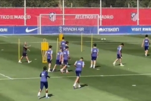 即将对阵阿森纳！记者：卢克曼、汉茨科恢复参加马竞合练