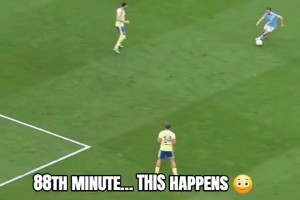 如出膛炮弹一般！球迷实拍尼科·冈萨雷斯超级世界波绝杀！