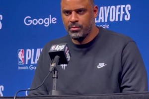 乌度卡：对KD、对全队来说这太艰难了！但没他，我们依然能赢！